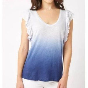 YFB Tie Dye Ombre Linen Top S